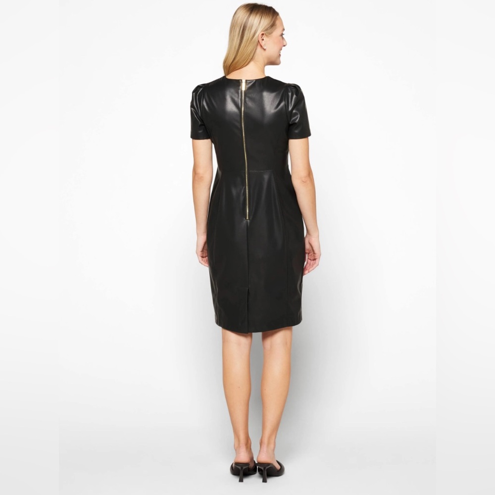 Calvin Klein Women's Dresses Calvin Klein Dress Faux Leather